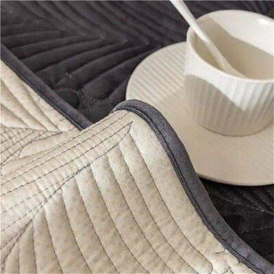 Dutch Velvet Winter Anti Slip Sofa Mat Simple and Modern