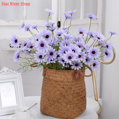 52cm High Quality White Daisy Non-woven Fabrics Flower Bouqu
