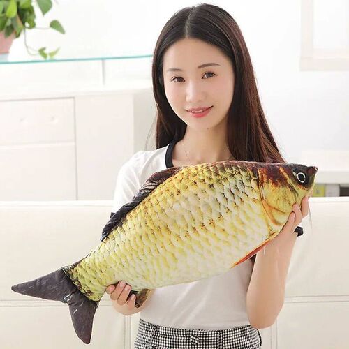 20/30/40cm Creative Simulation Crucian carp Grass Fish Grass