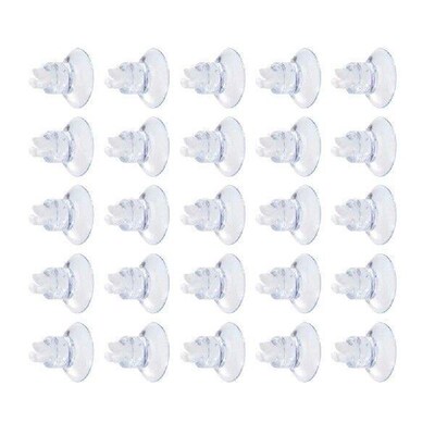 25 Pcs Oxygen Fixing Suction Cup Airline Tubing Holders