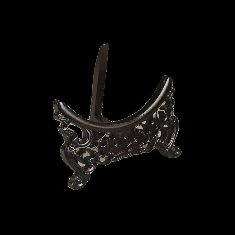 实木盆架盘子展示架茶饼黑檀木托架茶具支架陶瓷红木工艺品盘子架,家居饰品,装饰坐盘/挂盘,淘宝优惠券,粉丝福利购,淘宝优惠卷