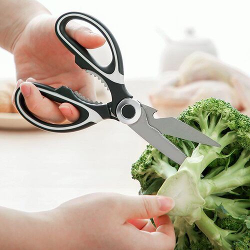 Stainless Steel Panda Multifunction Scissors for Kitchen Foo