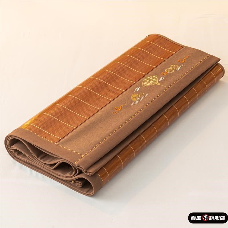 可裸睡夏季凉席学生宿舍单人席子1.8米可折叠冬夏两用冰丝席1.5m,床上用品,竹席,淘宝优惠券,粉丝福利购,淘宝优惠卷