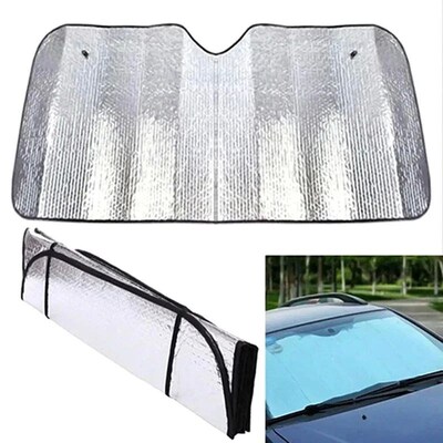 130/140cm Car Windshield Foldable Sun Shade Visor Cover Bloc