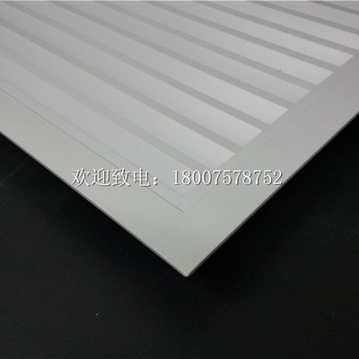 铝合金斜百叶中央空调出风口固定回口室内外墙防雨水窗子通风口