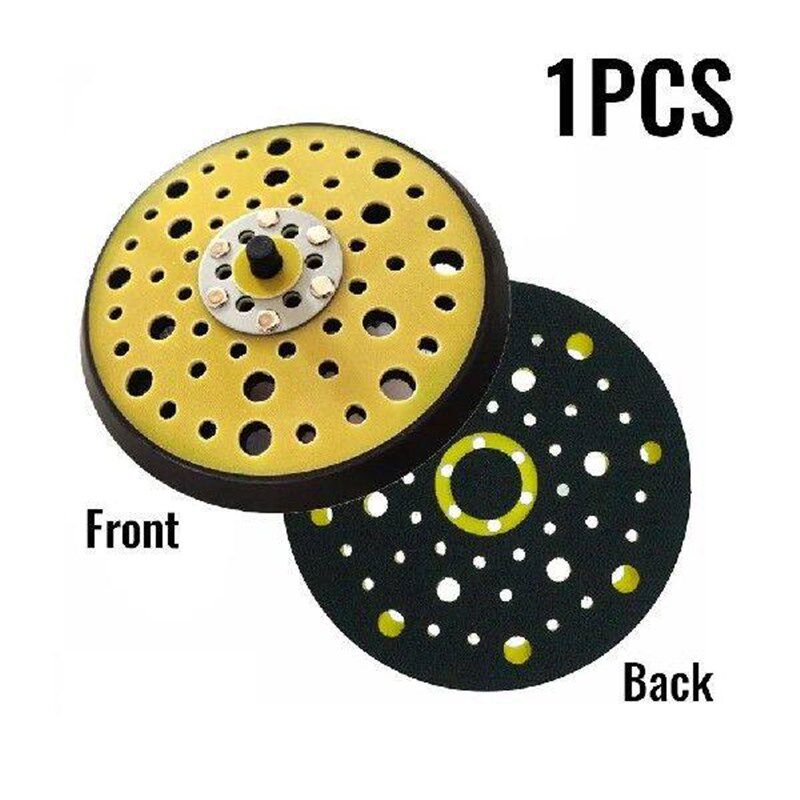 6 Inch Medium Sander Backing 150mm 54Holes Hook & Loop Pad - 实物图