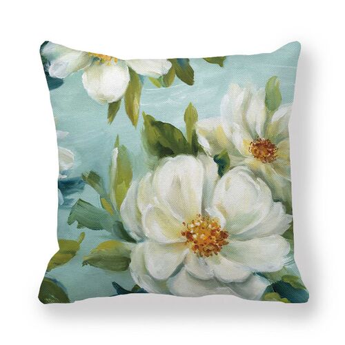 Chrysanthemum Flower Cushion Plum Blossom Lavender Pillow Ho