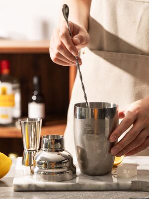 Shaker mixer wine cocktail tools hand shake glass pots set