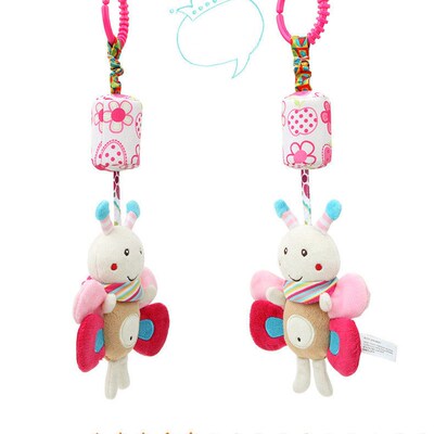 Rattle Toys For Baby Cute Puppy Bee stroller Toy Rattles Mob