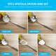 Utensils Set Stainless 5Pcs Spoons Cooking Steel Spa Kitchen