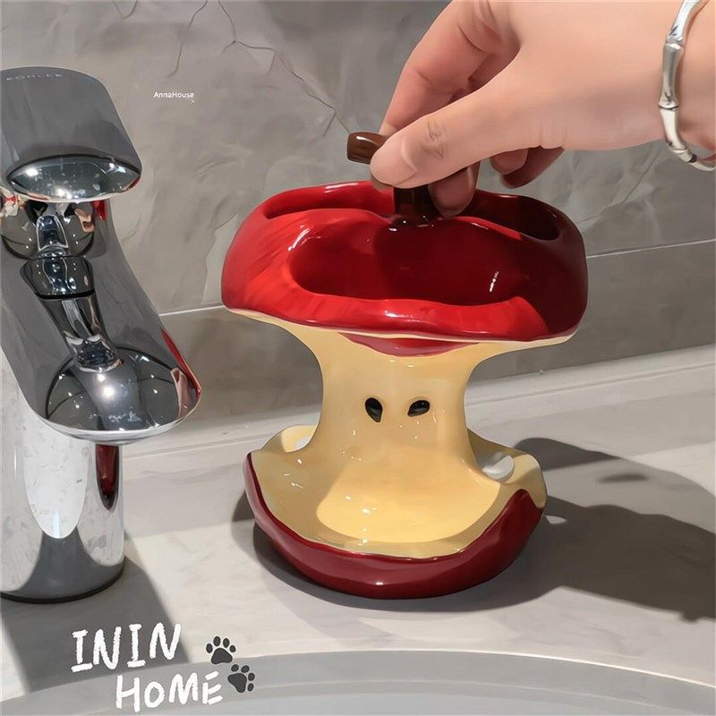 【新家的100个快递】果牙刷架20新款一家四口陶瓷牙具座支架,家庭/个人清洁工具,牙刷架/牙具座,淘宝优惠券,粉丝福利购,淘宝优惠卷