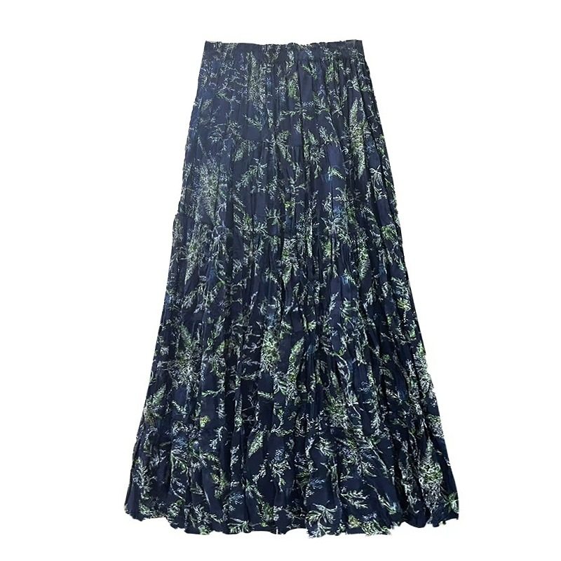 超大大裙摆~复古半身裙女多层