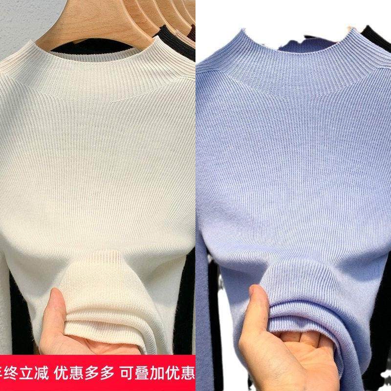 桑蚕丝羊绒针织打底衫女2025新款女装半高领套头毛衣保暖内搭上衣,女装/女士精品,羊绒衫,淘宝优惠券,粉丝福利购,淘宝优惠卷