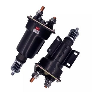 QD285F淄柴6170起动机磁力开关淄柴QD2853H马达吸铁开关QD285L