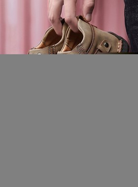 New Men Leather Casual Shoes Outdoor Comfortable High Qualit