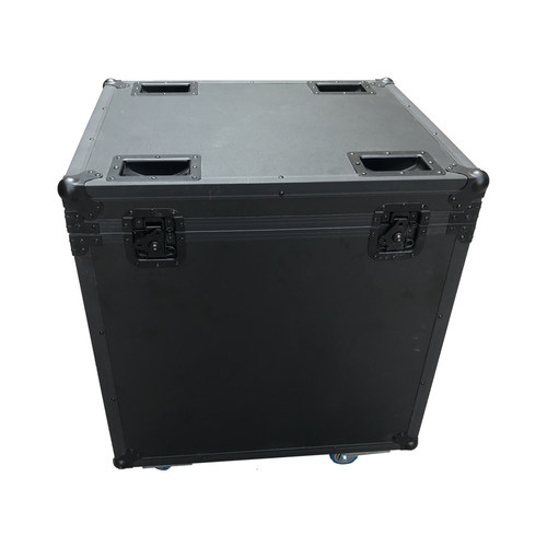 全黑色铝合金航空箱定制演出音响线材机柜展示箱香港澳门直送