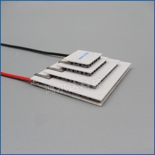 14V四级制冷片TEC4-246066A 温差107度四层半导体制冷片40*40mm