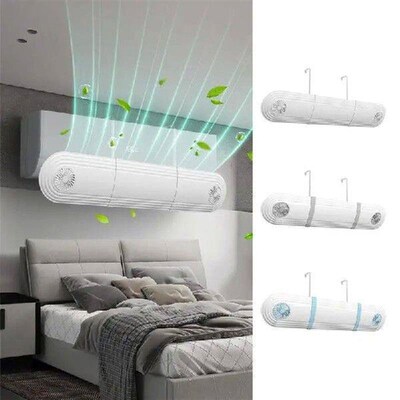 AC Air Deflector 270 Adjustable Anti Blast Baffle Wind