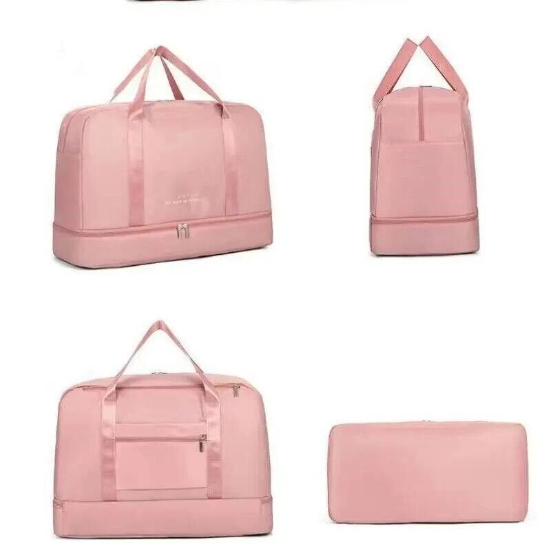 Travel Waterproof Duffel Gym Tote Bag Weekender Carry on Ove图片