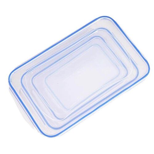 Rectangular refrigerator storage box, kitchen microwave and