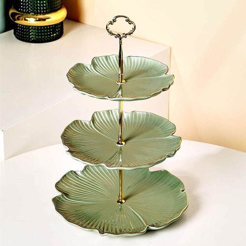 Dessert table multi-layer cake rack dry fruit tray tea hear
