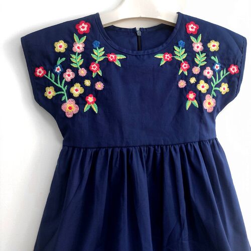 Baby Girls Embroidered Dress Summer Princess For Girl Birthd