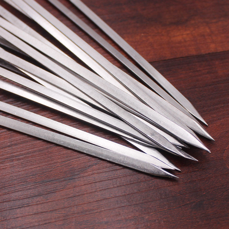 cm木柄签烧烤羊肉串烤肉签子防烫手木把宽铁钎30食品级不锈钢,户外/登山/野营/旅行用品,烧烤针,淘宝优惠券,粉丝福利购,淘宝优惠卷