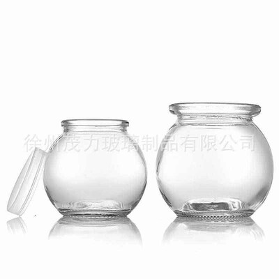 Polymer cork glass pudding bottle, thickened sealed mill