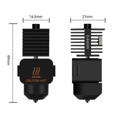 Hotend Kit For Bambu Lab A1/A1 Fast Speed Hot End Assembly 0