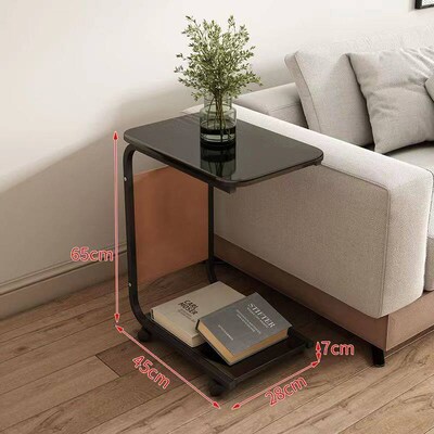 Small Coffee Table Movable Sofa Side Table Bedroom Bedside S