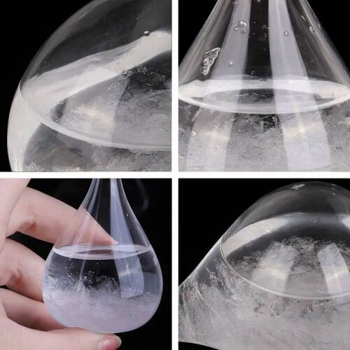 30ml Transparent Droplet Storm Glass Water Drop Weather Stor