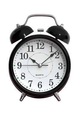 rectangular rising time small alarm clock desk timer student