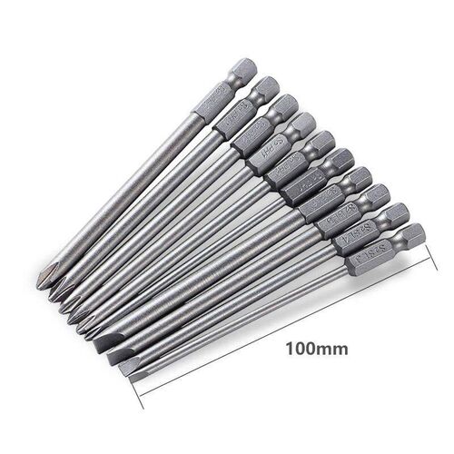 Screwdriver Set Strong Magnetic Batch Head Steel Slotted Phi