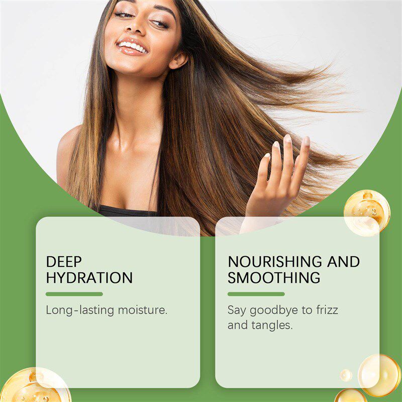 HOEGOA Moisturizing Hair Oil - Hydrating and Nourishing for - 实物图