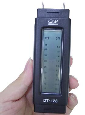 CEM华盛昌木材测湿仪纸张箱地板水分测试仪材料湿度计DT-3