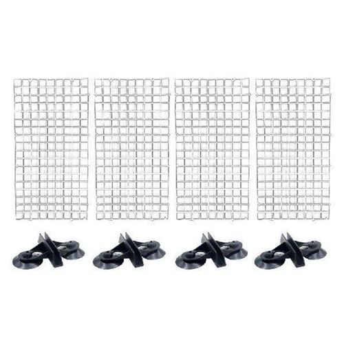 4pcs Aquarium Isolation Panel Fish Tank Divider Holders for