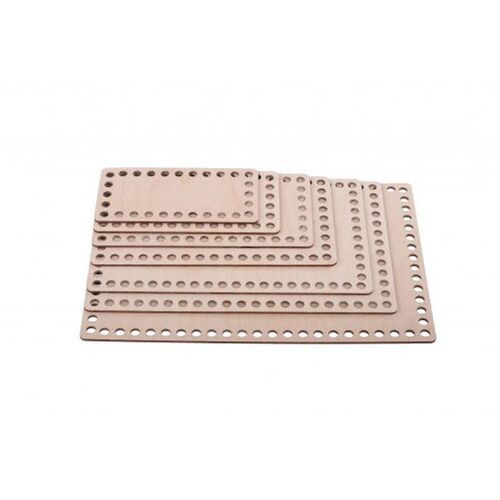 7 sizes Wood base round rectangle oval Square Wooden Basket