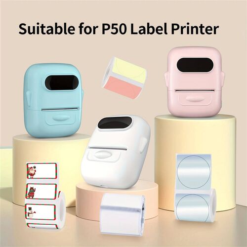 P50  Label Machine Portable Wireless Thermal Label Printer,