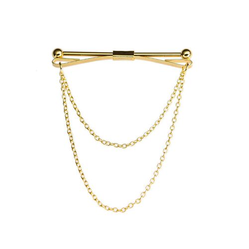 Universal Shirt Collar Clip Collar Clip Tassel Tie Rod Colla
