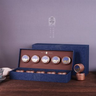 小罐茶包装盒空礼盒高档红茶滇红茶古树碎银子普洱茶叶礼盒装空盒