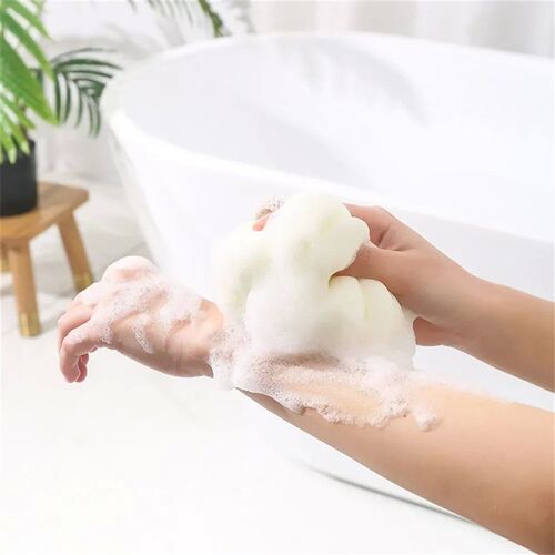 Bath Bubble Ball Exfoliating Scrubber Soft Shower Mesh Foami