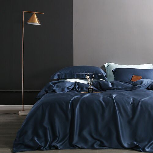 Lyocsolid Lor Tencel Four-piece Single Double Bed Suite 1.5m