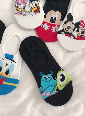 5 Pairs/Lot summer Casual Cute women Socks animal Cartoon Mo