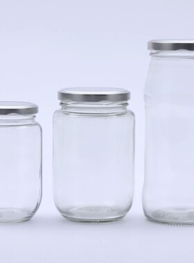 自制家用装咸菜的罐子酸菜豆瓣酱油泼辣子无骨鸡爪容器空玻璃瓶子