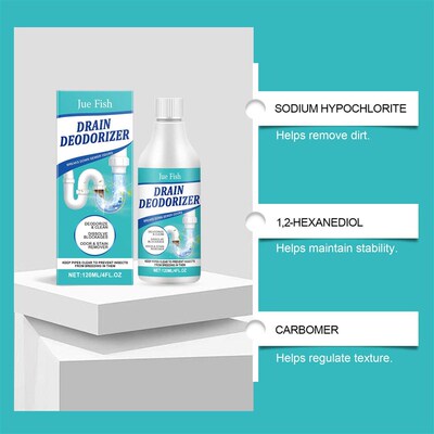 JUE FISH Pipe Unblocker - Cleans and removes dirt and stains