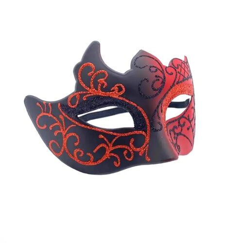 Glitter Half Face Masquerade Mask Woman Men Venice Mask