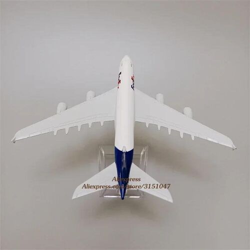 16cm Alloy Metal Air Fedex A380 Airlines Airplane Model