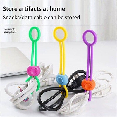 1/3/5PCS Colored Sealing Used For Storing Data Cables Used