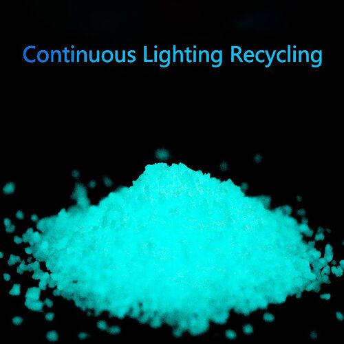 10g Sand Glowing in the Dark Fluorescent Super luminous Part