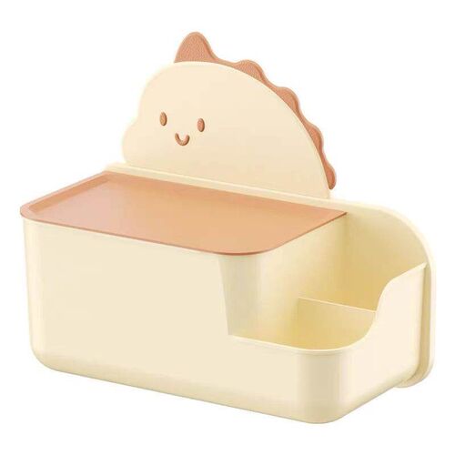 Wall-mounted Tissue Box Holder for Bathroom, No-Drill Wall S